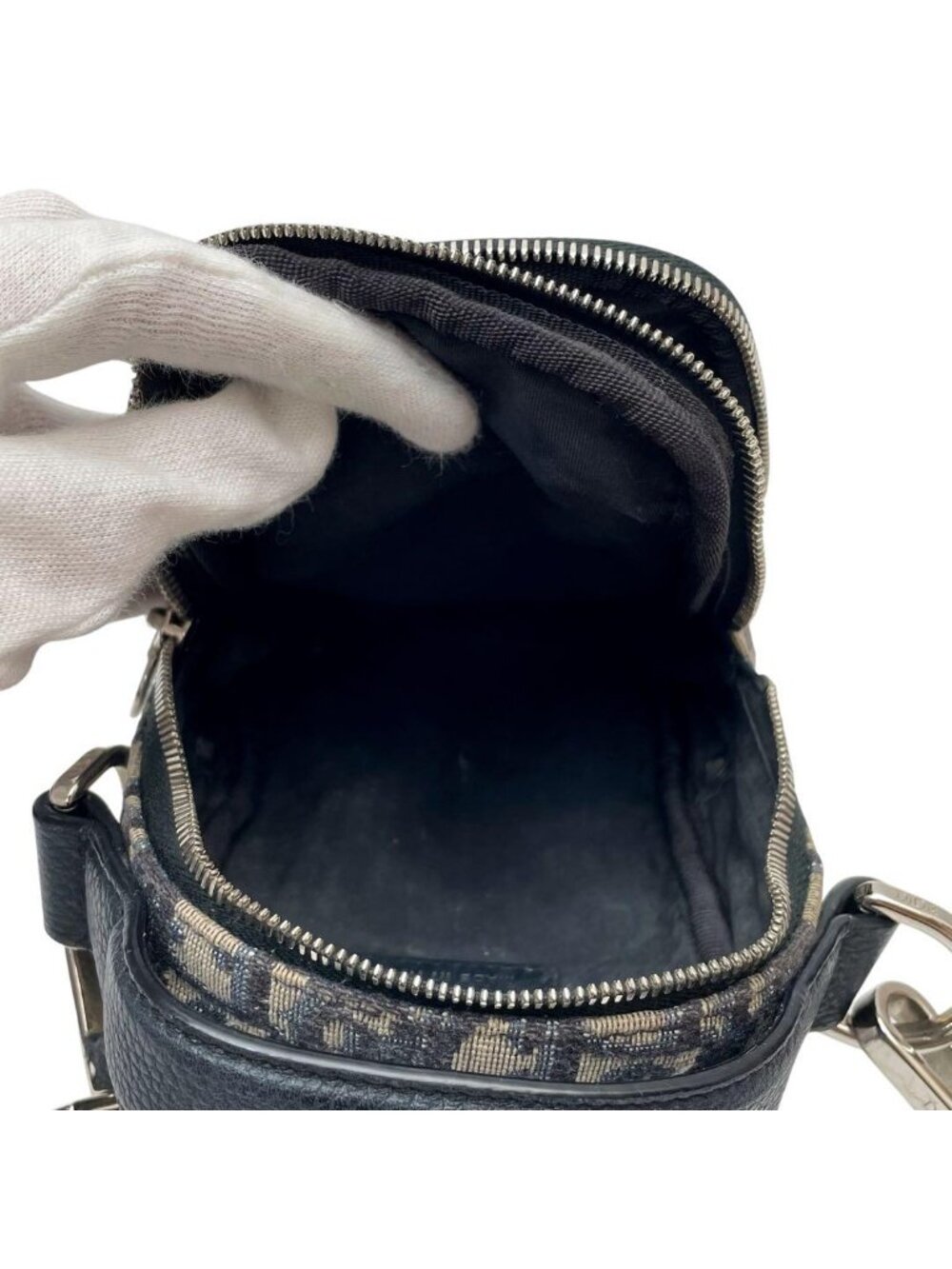Dior Trotter Oblique Rider Shoulder Bag Pouch - Picture 8 of 10